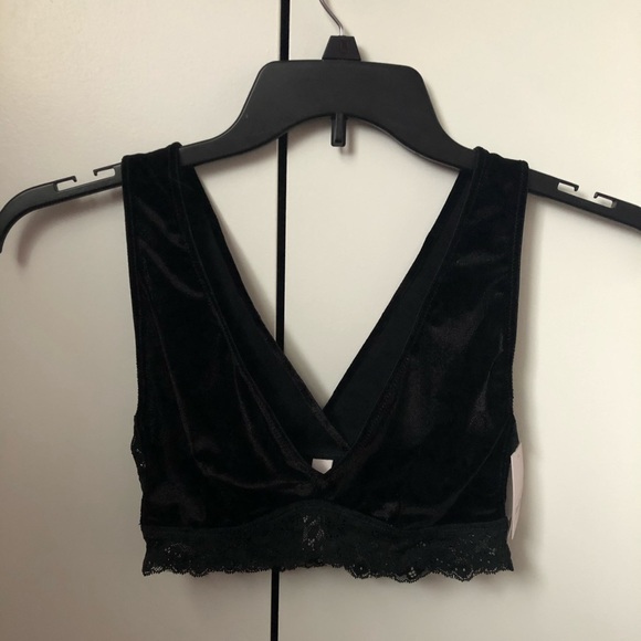 Auden Other - Auden Unlined Black Bralette